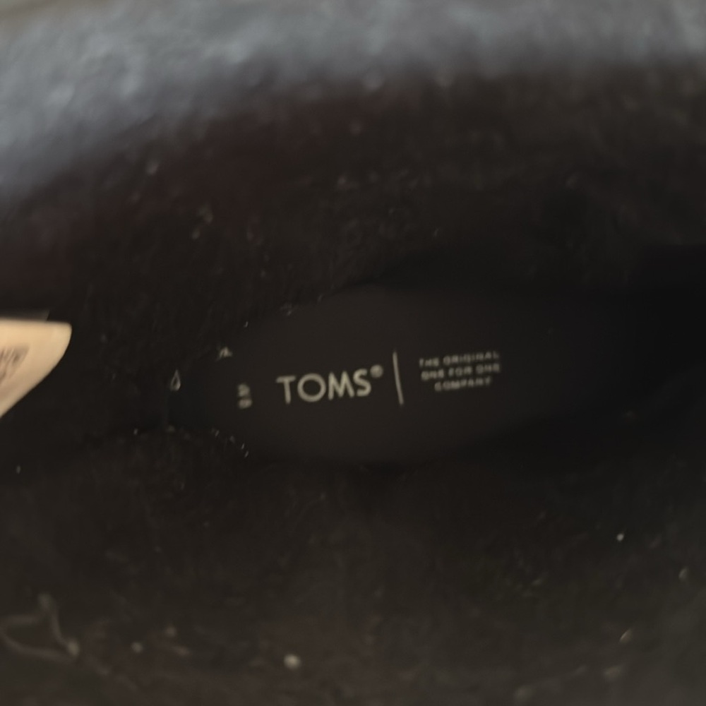 Toms Black Suede Boots - Picture 5 of 5